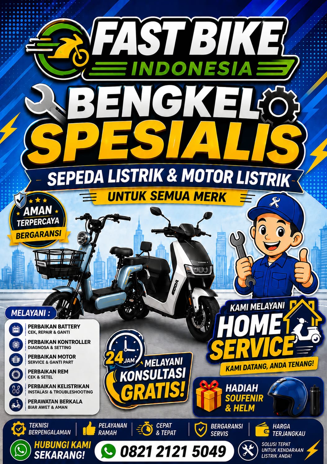 Poster Promo Bengkel